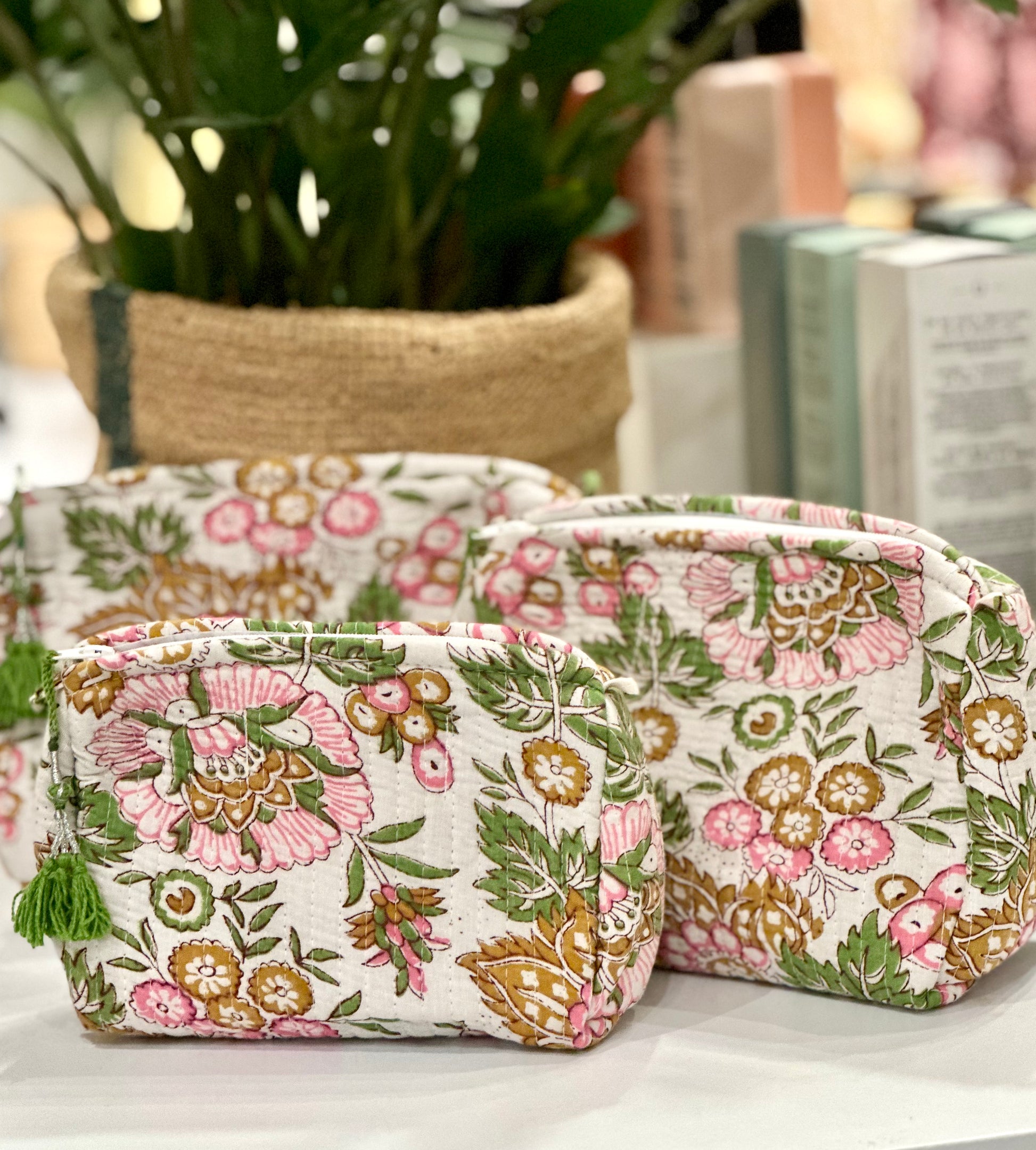 Trousse 100% coton M – vue 2 – BE MY VALENTINE | George Genève