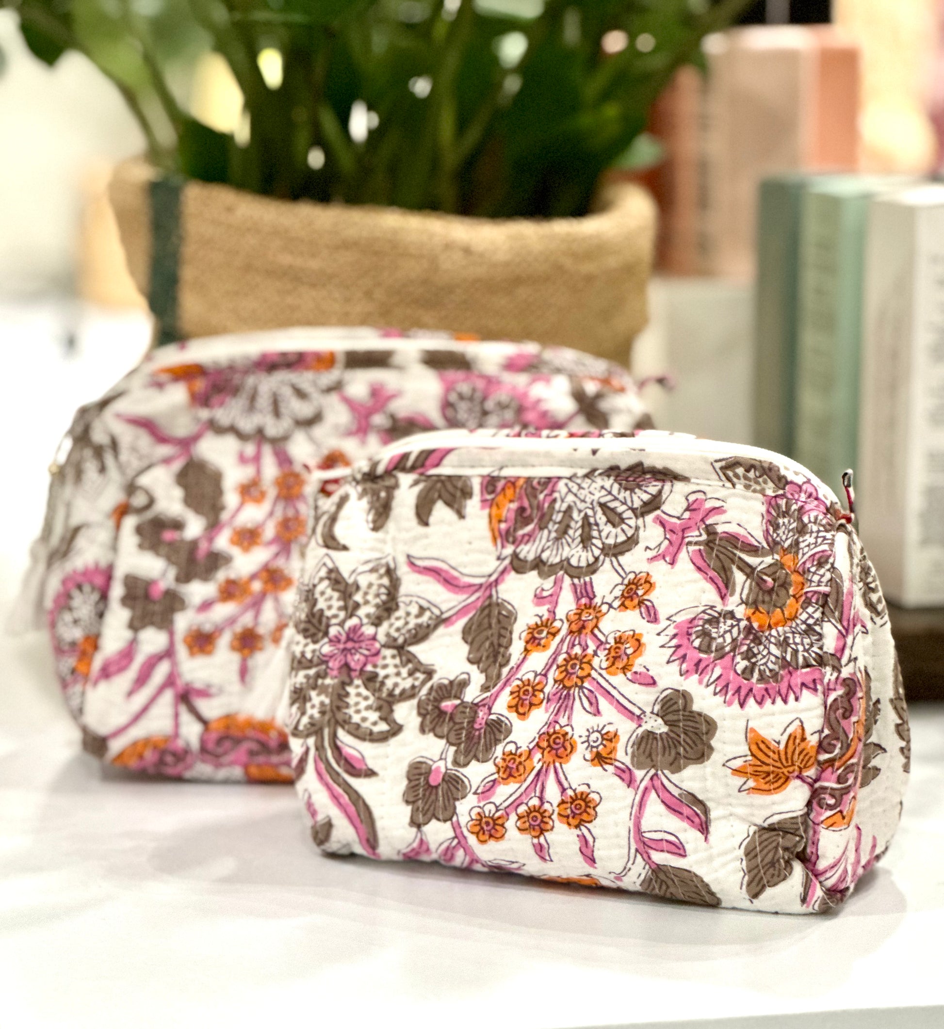 Trousse 100% coton L – vue 2 – BE MY VALENTINE | George Genève