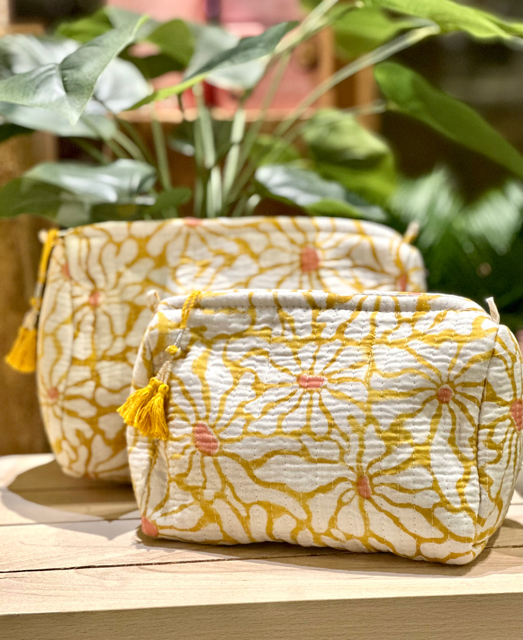 Trousse 100% coton L – vue 2 – BE MY VALENTINE | George Genève