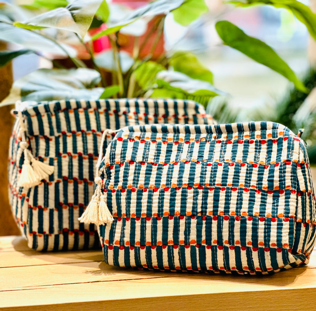 Trousse 100% coton M – vue 2 – BE MY VALENTINE | George Genève