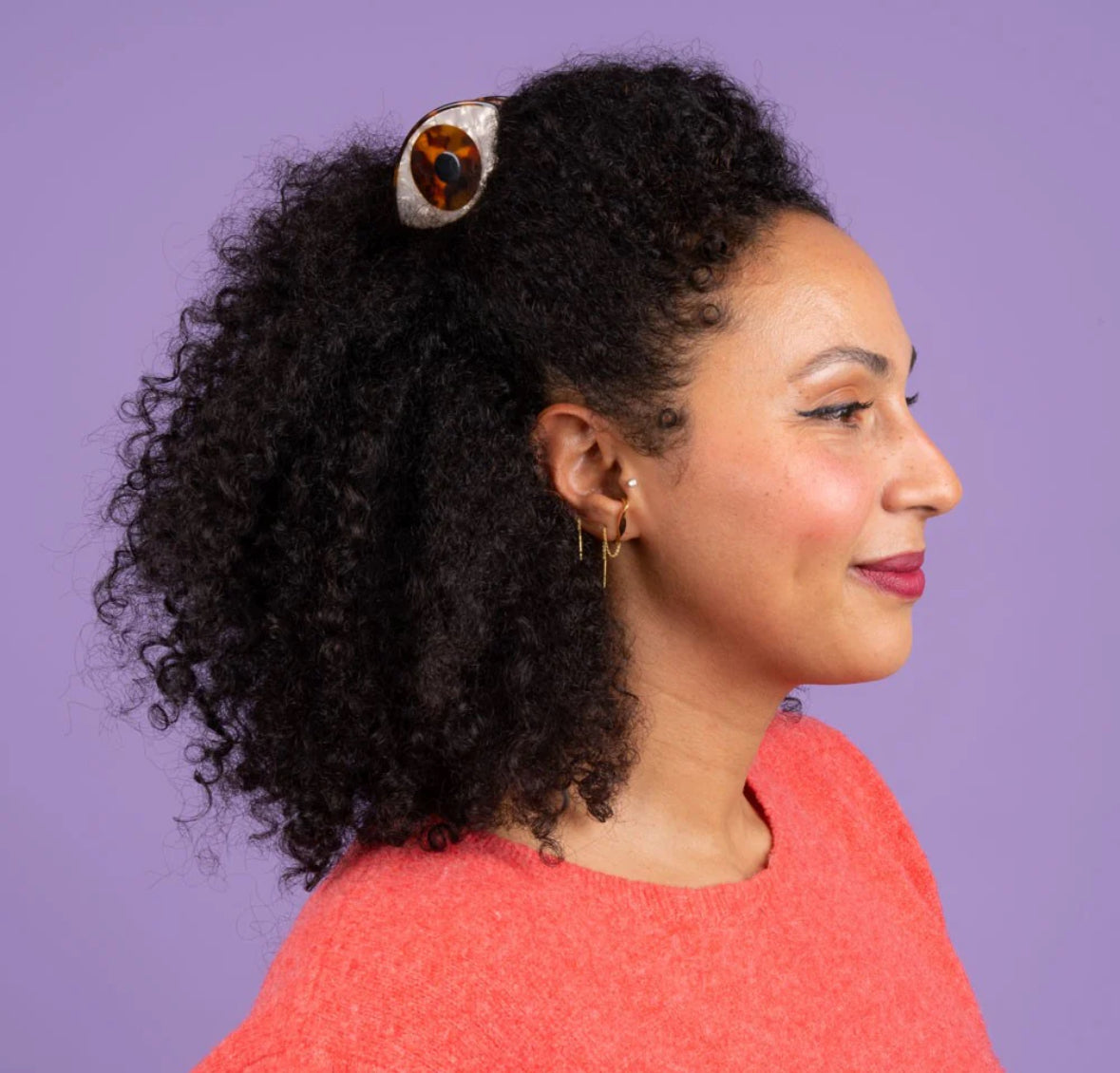 COUCOU SUZETTE - Pince à cheveux - Œil Marron