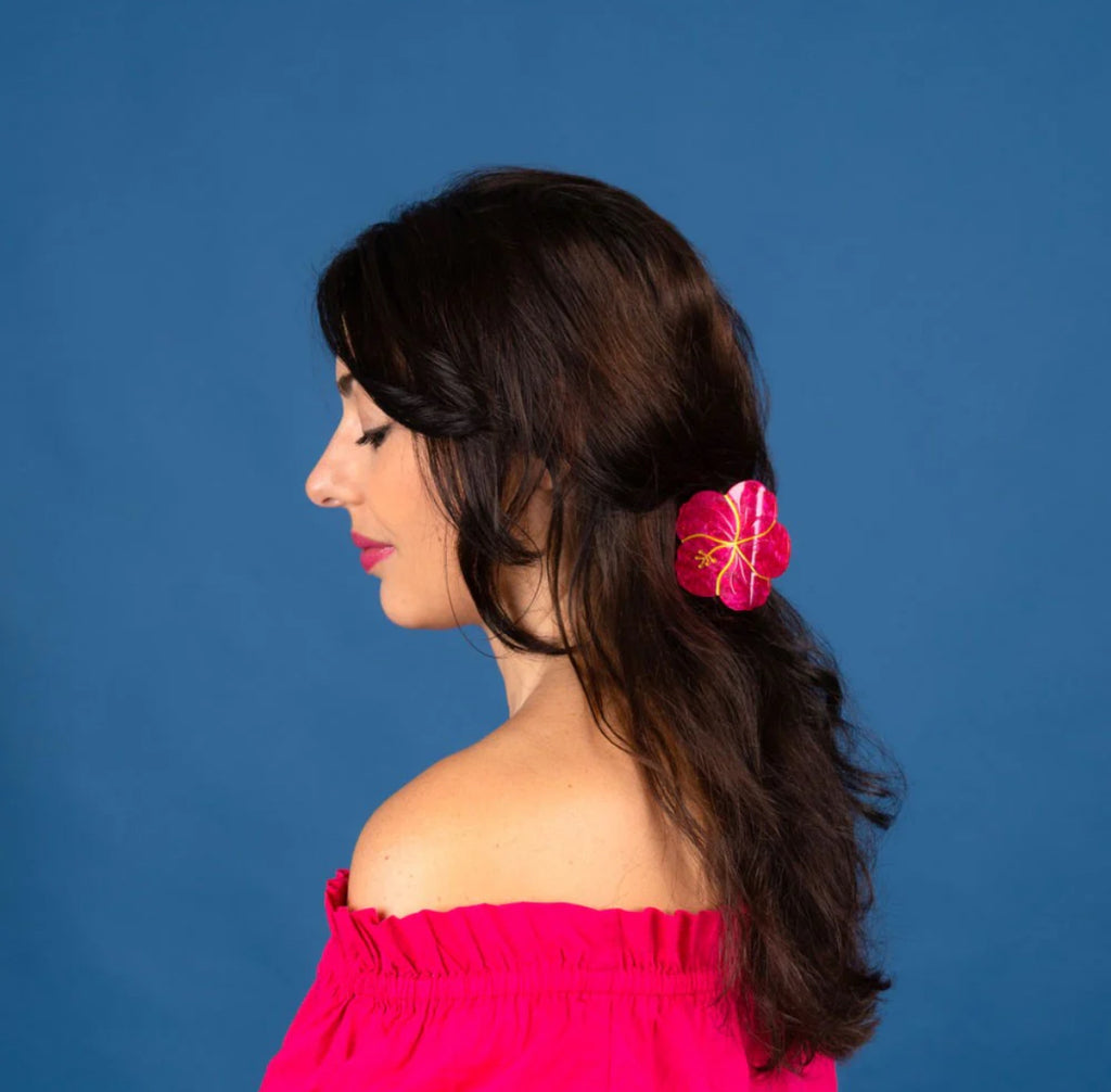 COUCOU SUZETTE - Pince à cheveux - Hibiscus