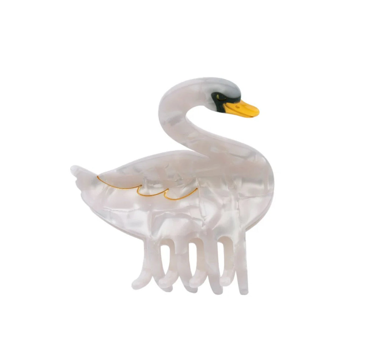 COUCOU SUZETTE - Pince à cheveux - Cygne