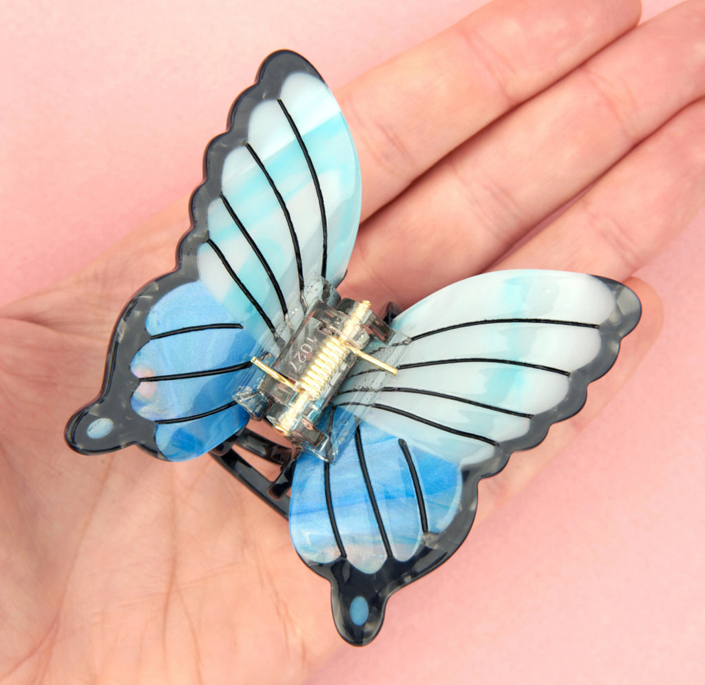 COUCOU SUZETTE - Pince à cheveux - Papillon Bleu