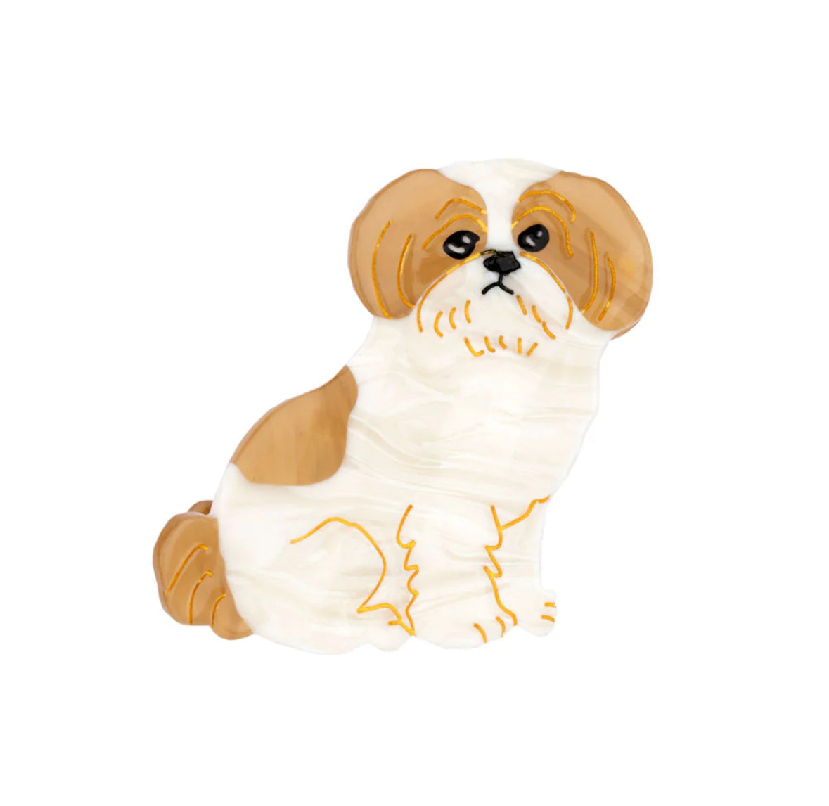 COUCOU SUZETTE - Pince à cheveux - Shih tzu