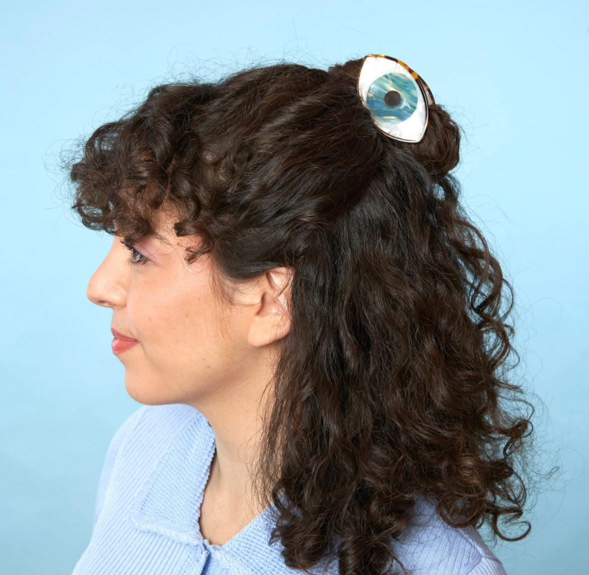 COUCOU SUZETTE - Pince à cheveux - Œil Bleu