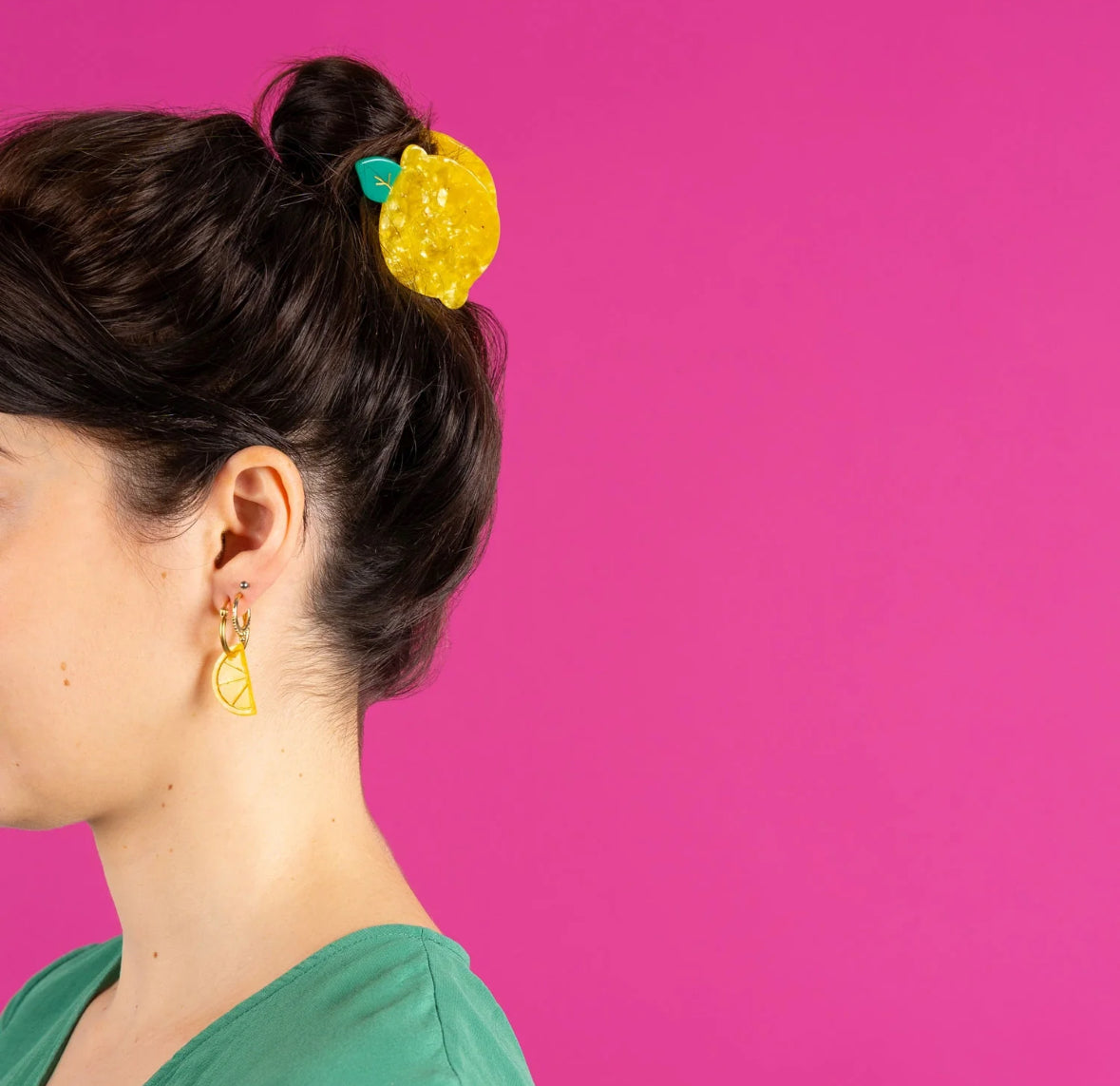 COUCOU SUZETTE - Pince à cheveux - Citron