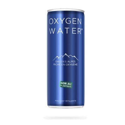 OXYGEN WATER - Canette Eau Finement Pétillante