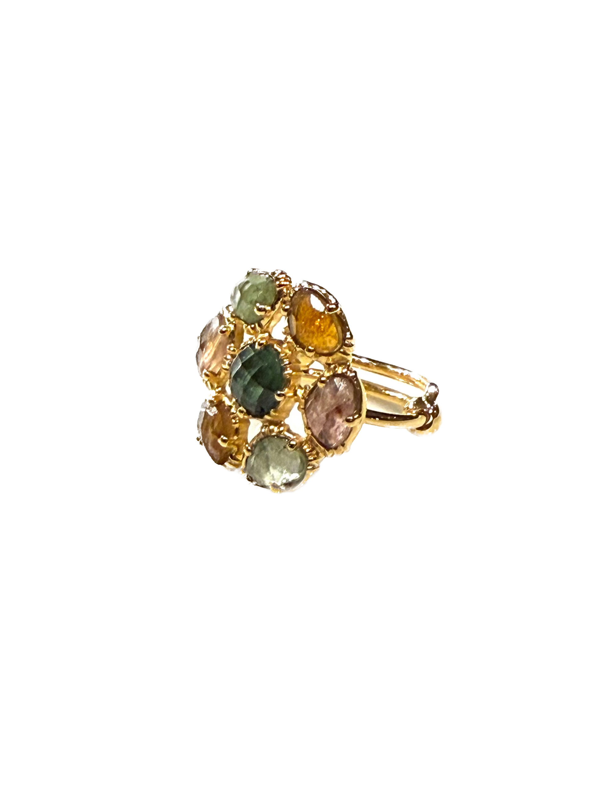 AU FIL DE LO - Bague Fleur Ronde