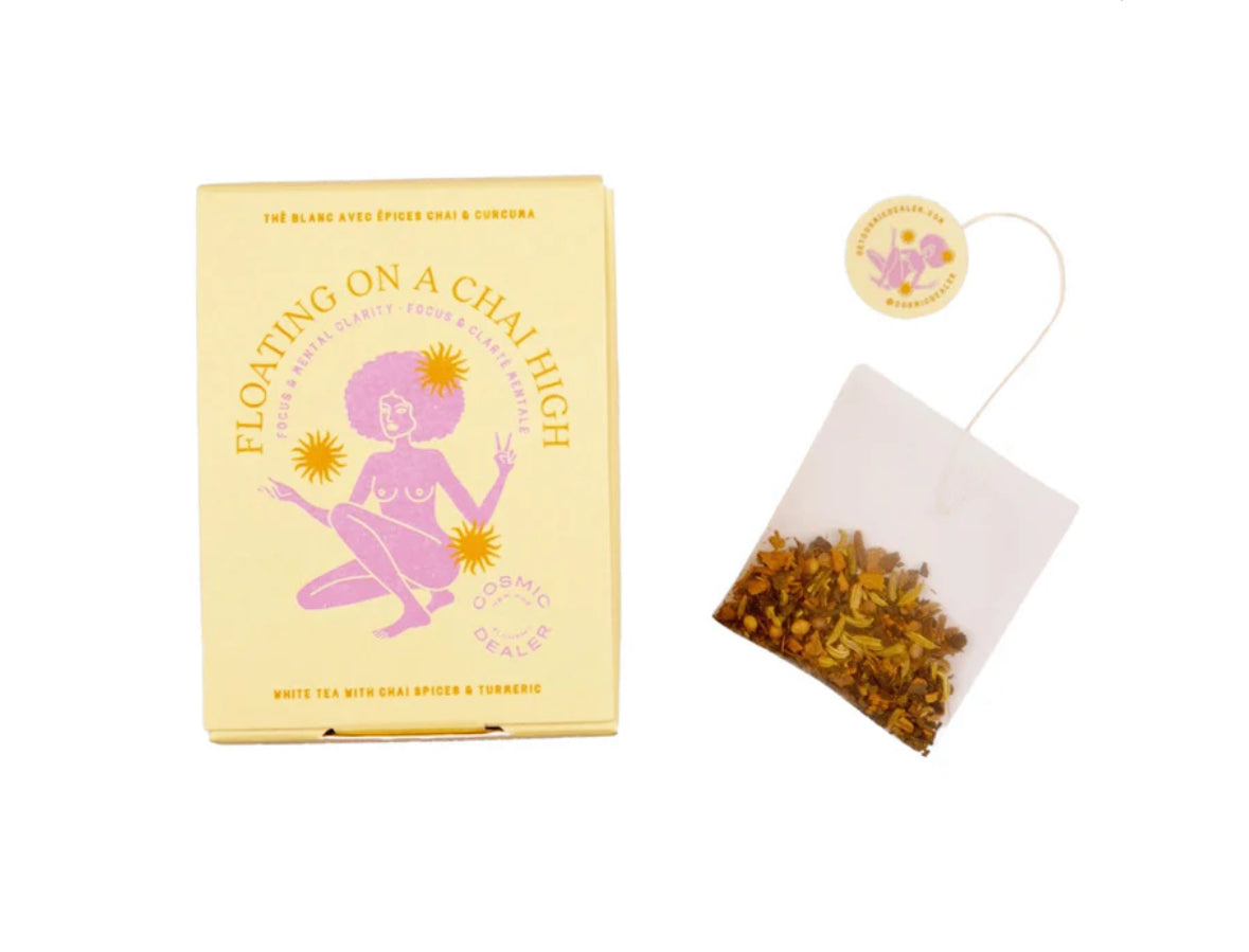 COSMIC DEALER - Infusion sachet - Thé blanc & Curcuma