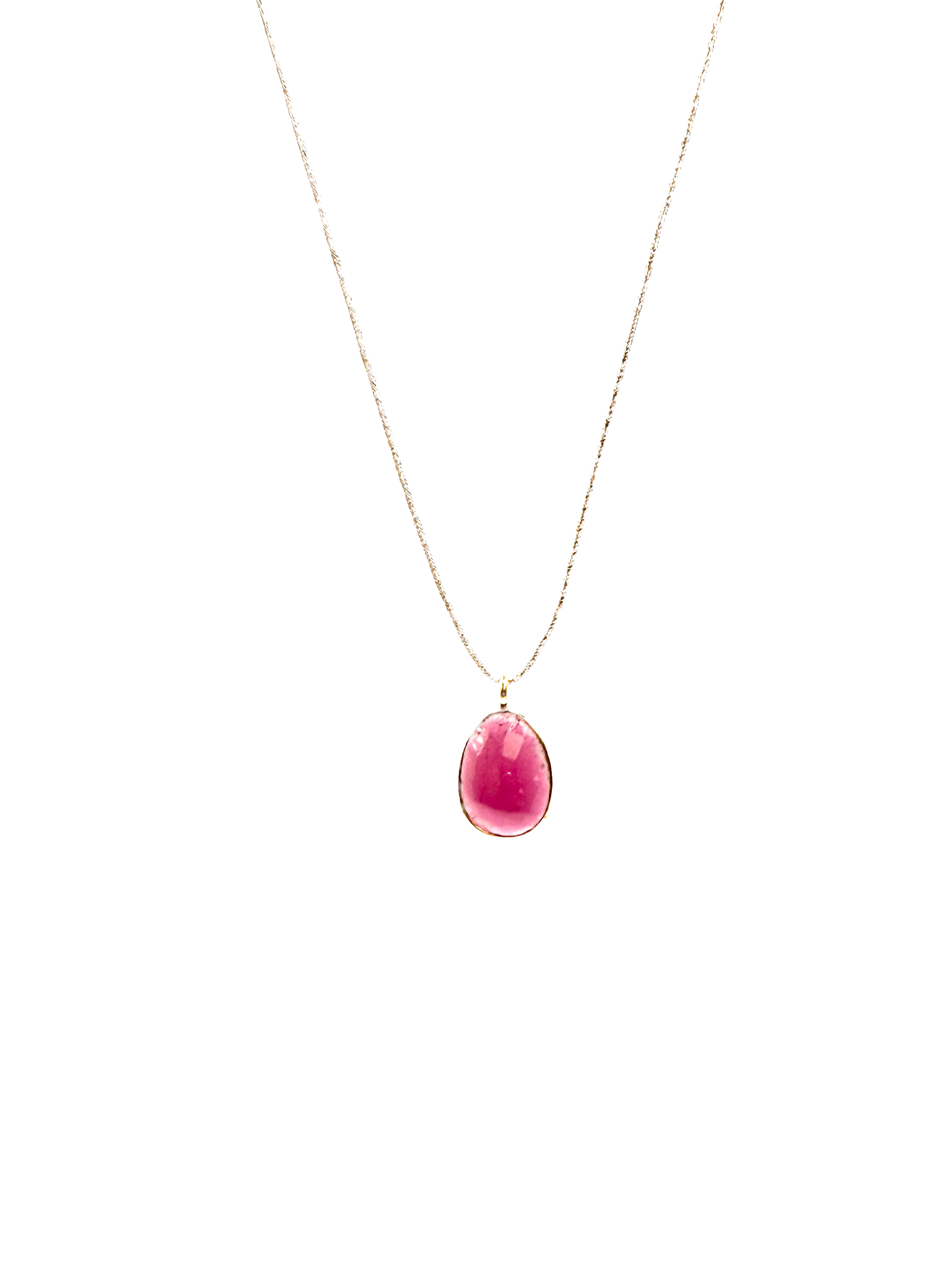 SOPHIE DESCHAMPS - Collier Tourmaline Rose