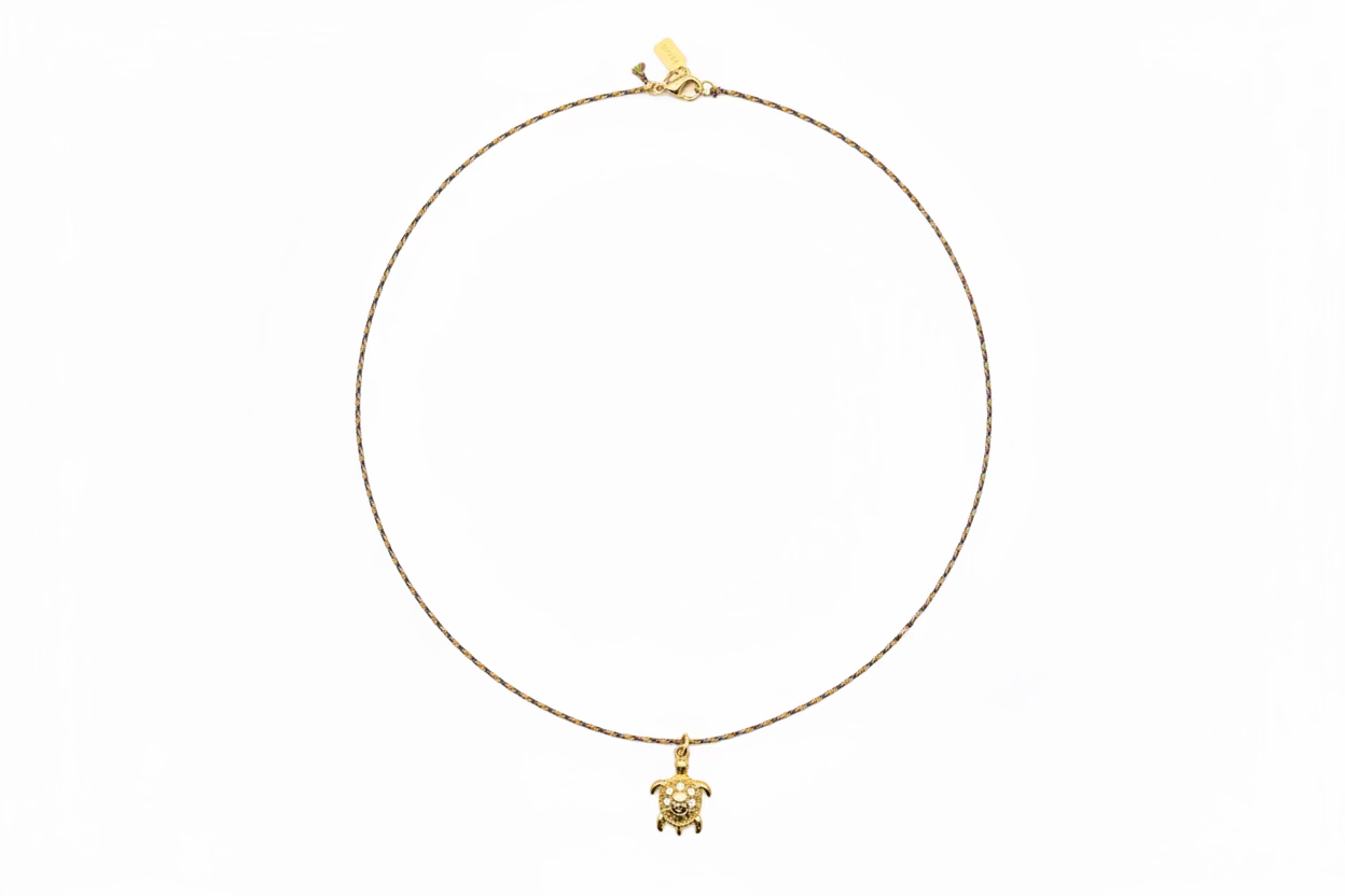 Collier Cordon Tortue – DELPHES | George Genève
