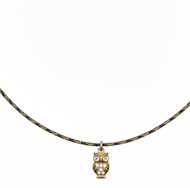 Collier Cordon Hibou – DELPHES | George Genève