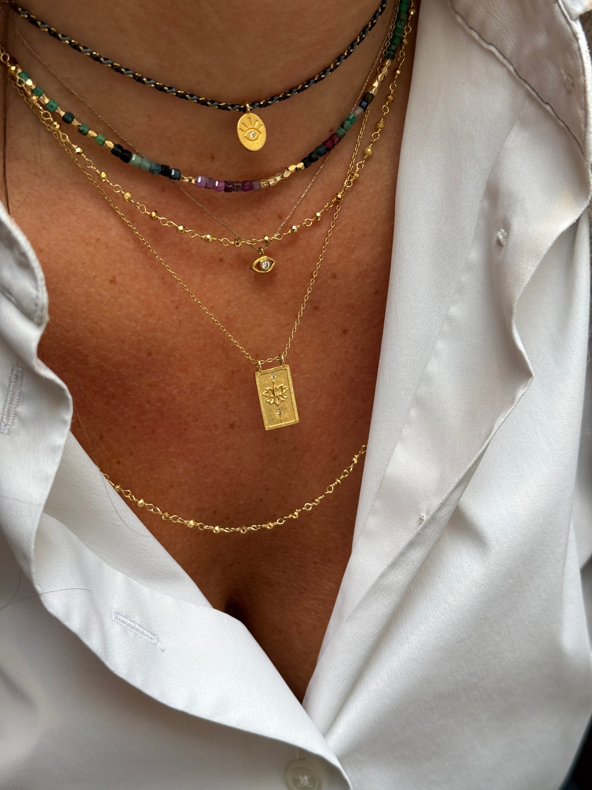 SOPHIE DESCHAMPS - Collier / Bracelet Multi-Tours Pushkar