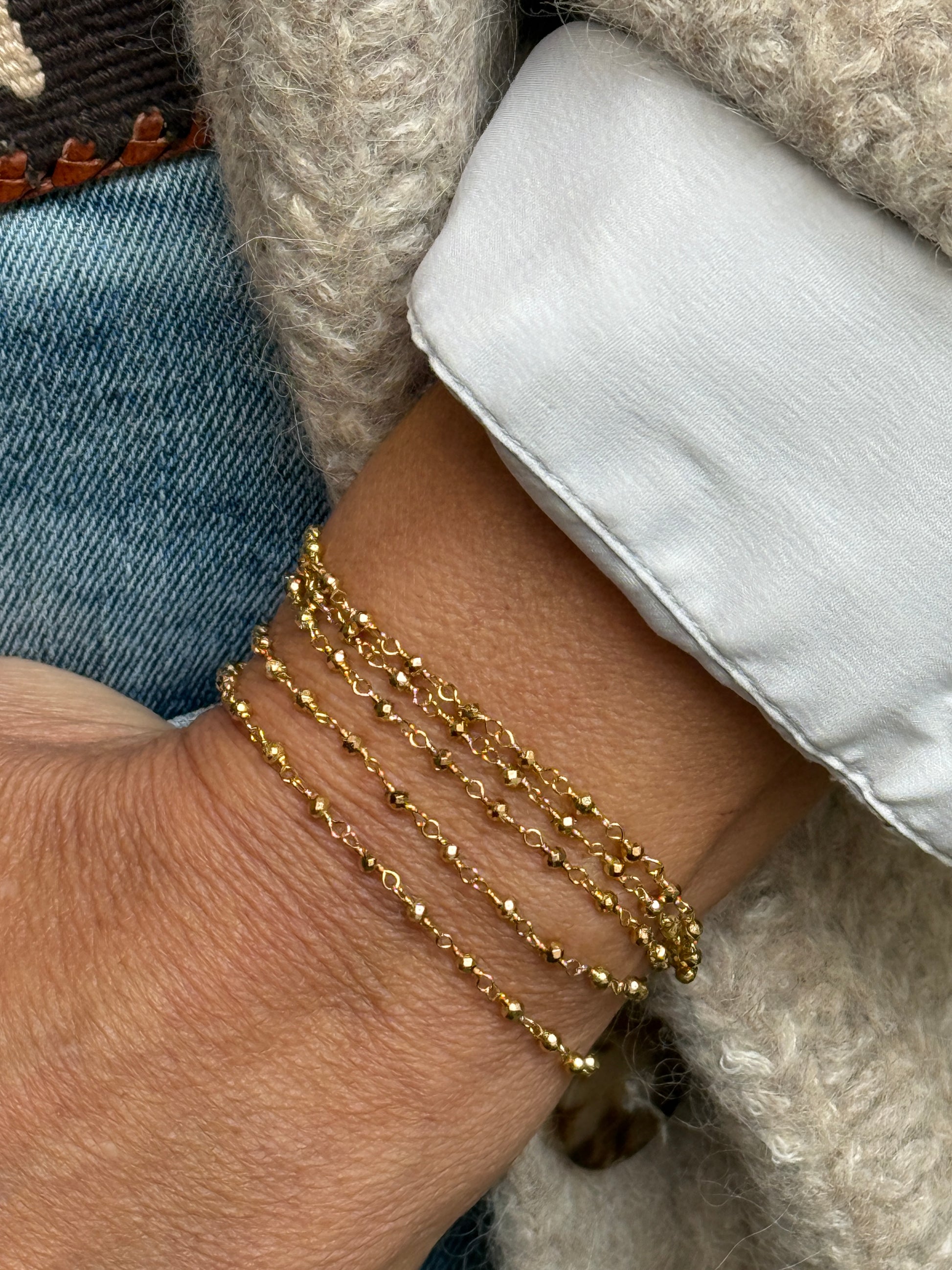 SOPHIE DESCHAMPS - Collier / Bracelet Multi-Tours Pushkar