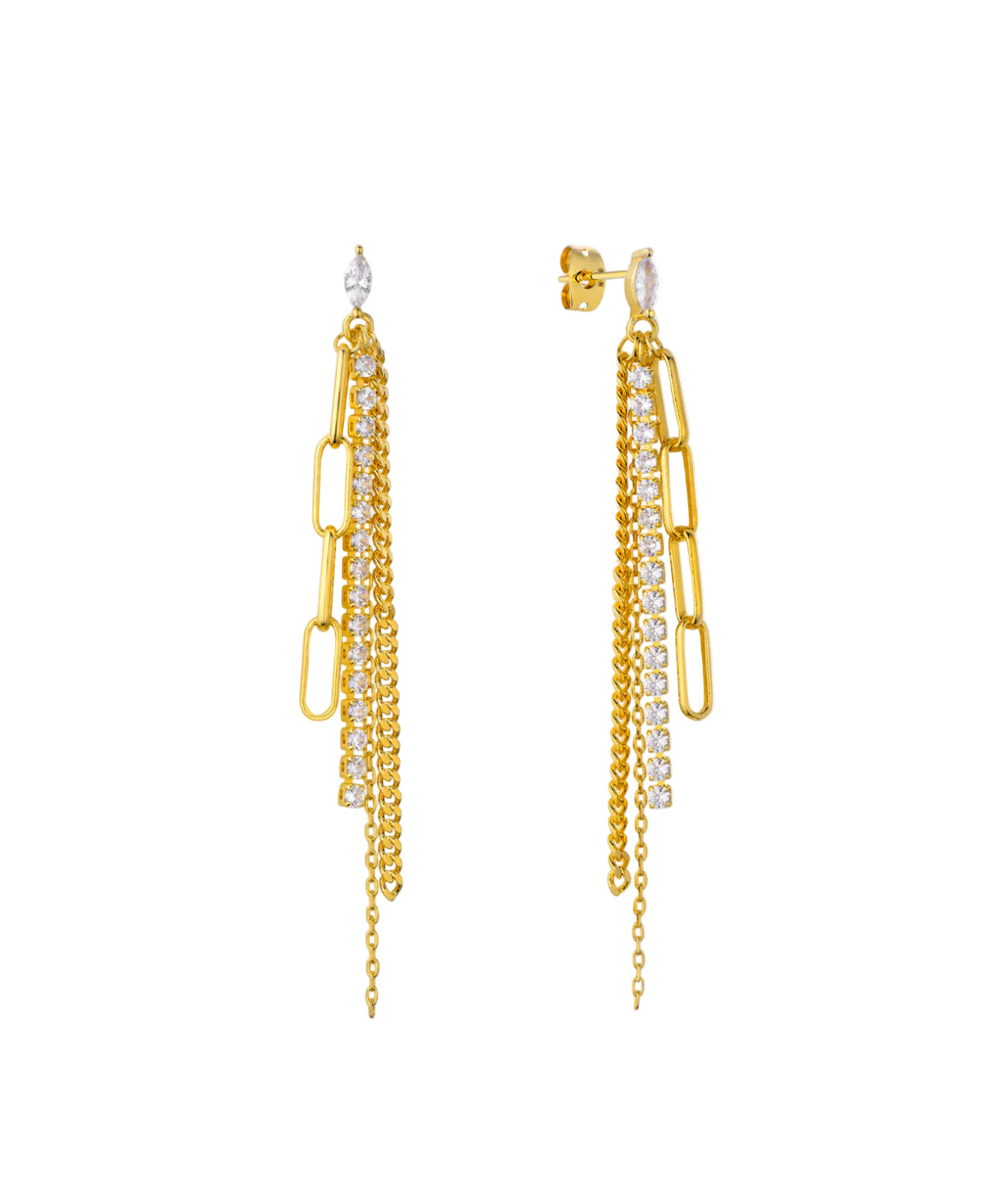 MYA BAY  - Boucles d'oreilles Venice Frame Or