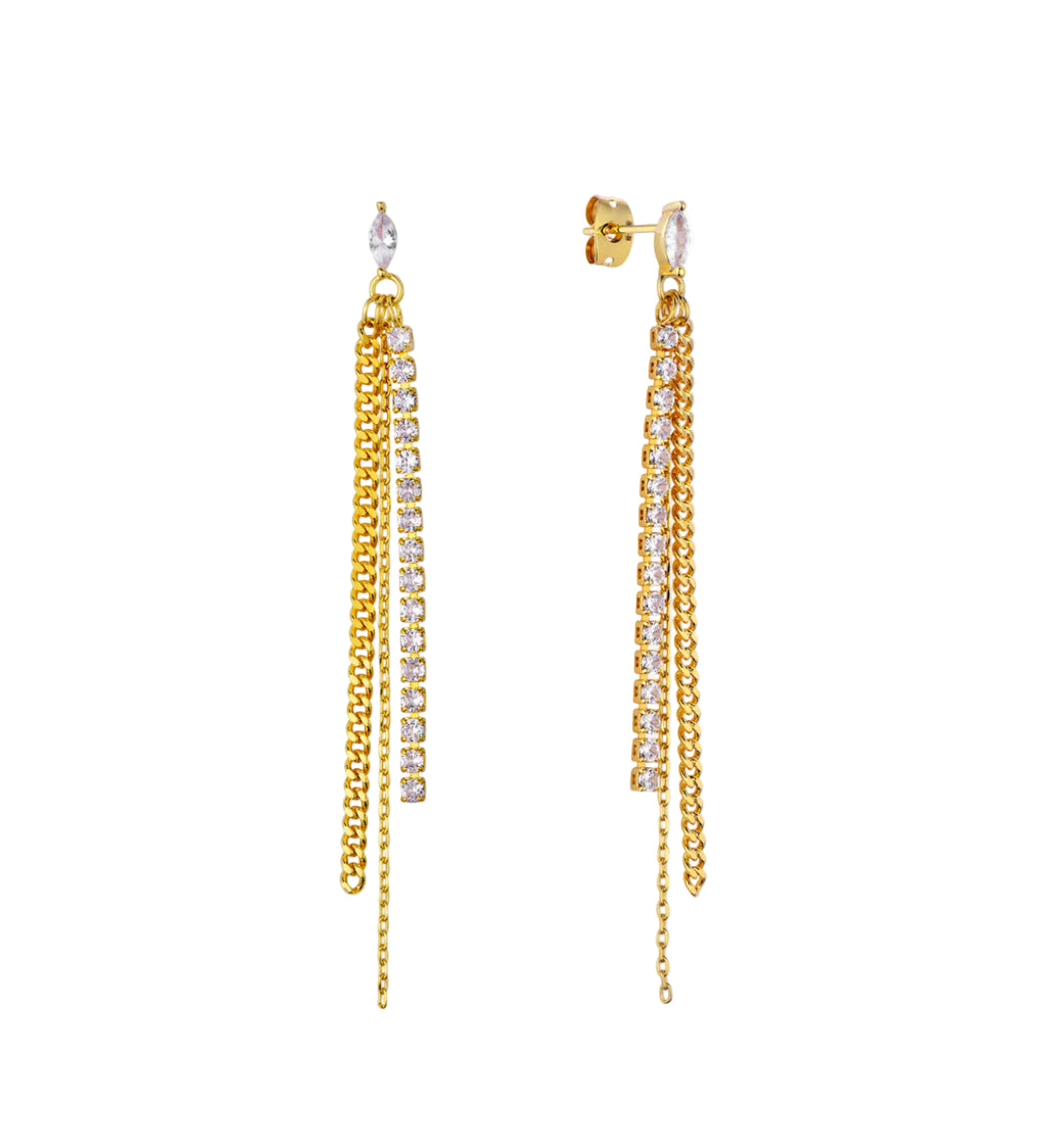 MYA BAY  - Boucles d'oreilles Frame Or
