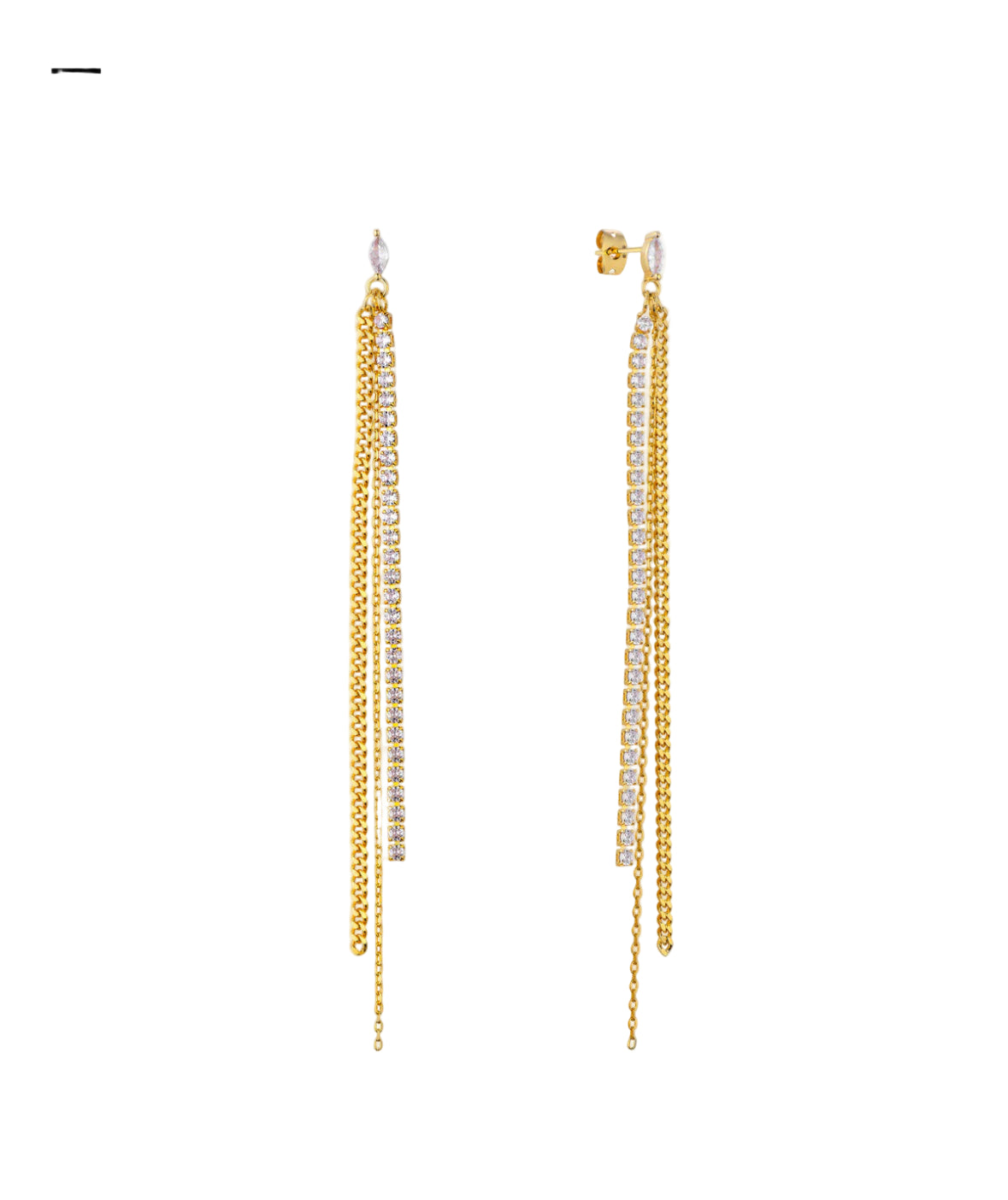 MYA BAY  - Boucles d'oreilles Bold Frame Or