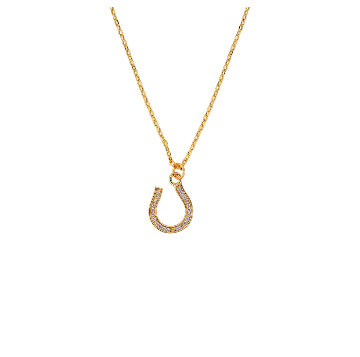 MYA BAY - Collier Tiny Horseshoe Or
