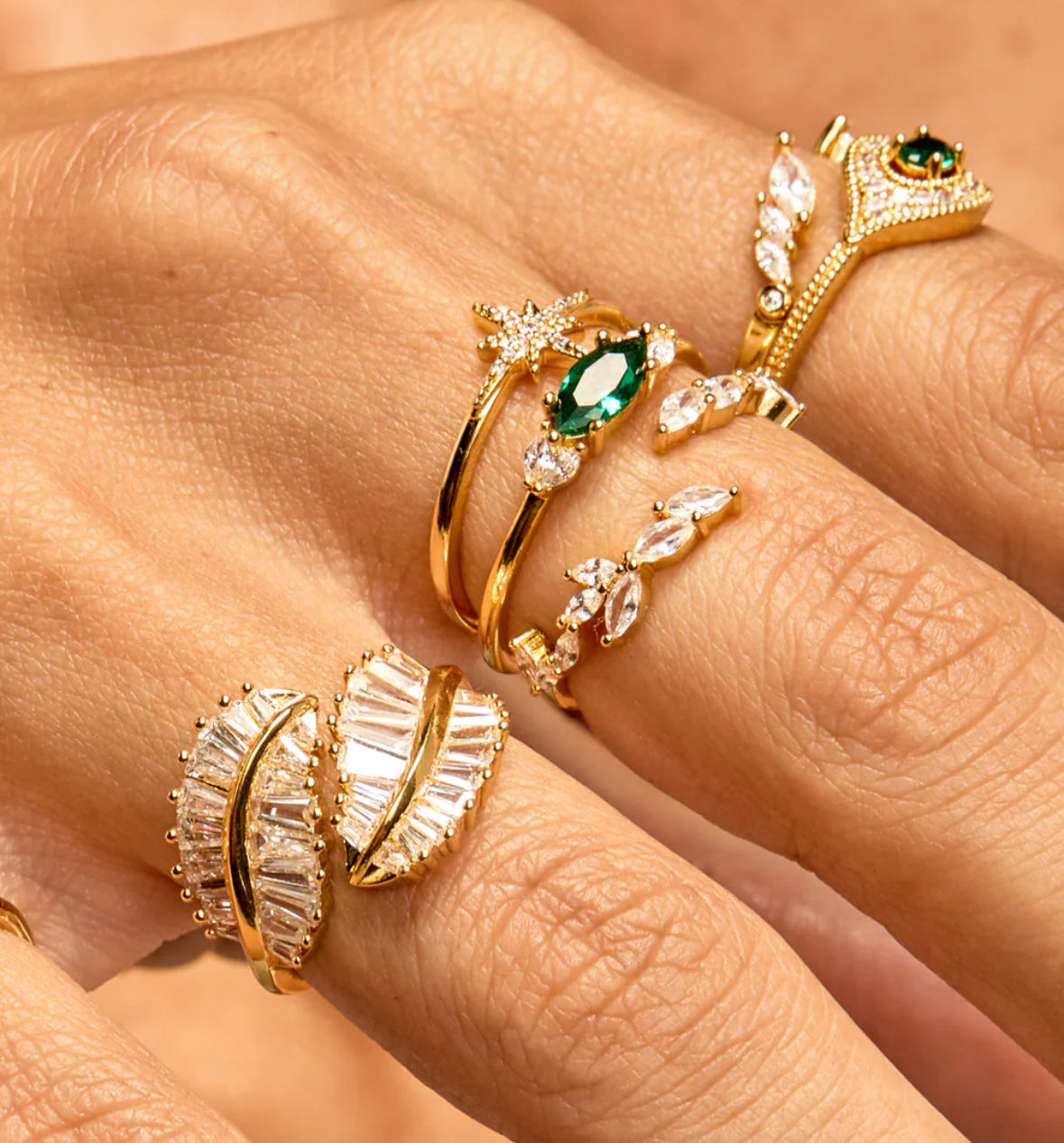 MYA BAY - Bague Diwali Or