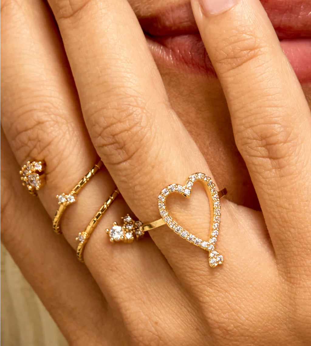 MYA BAY - Bague Flower Hoops