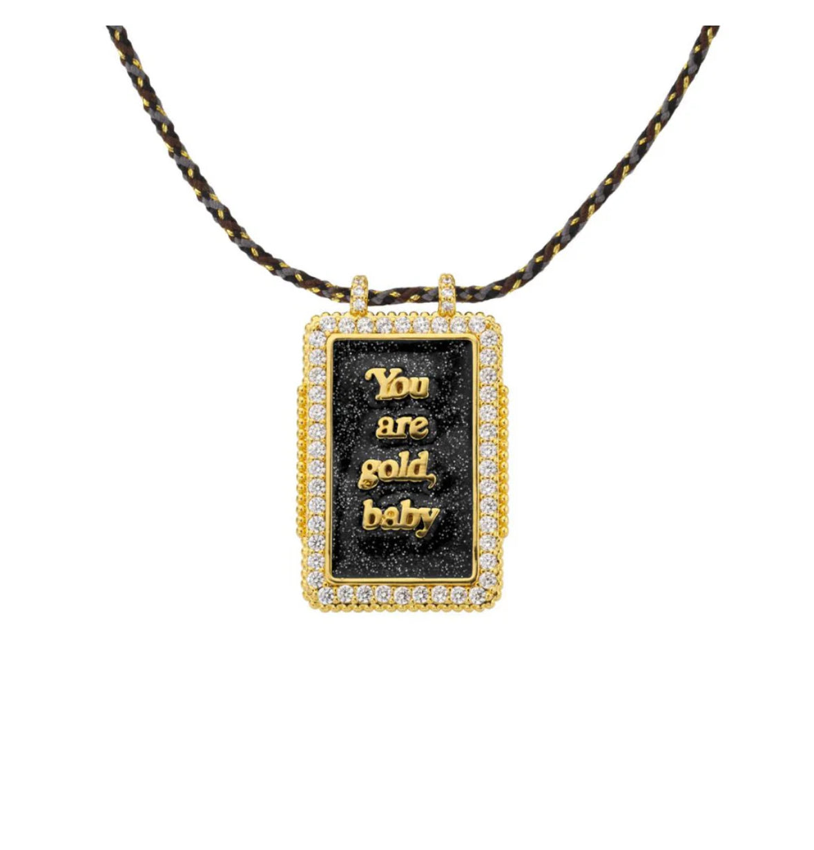 MYA BAY - Collier Gold Baby Twice Bohème