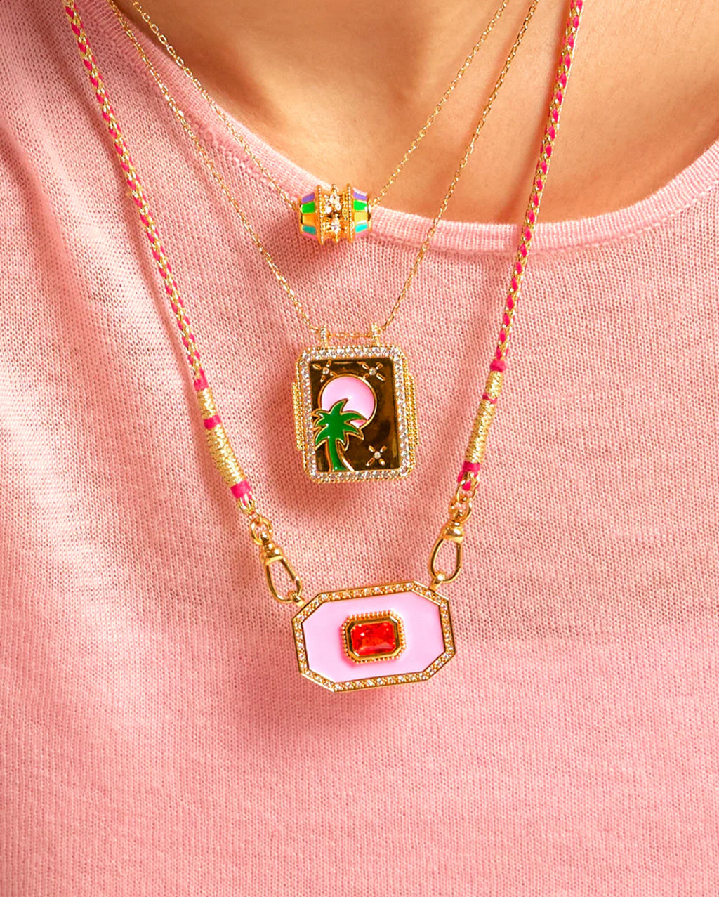 MYA BAY - Collier Palm Soul Bohème