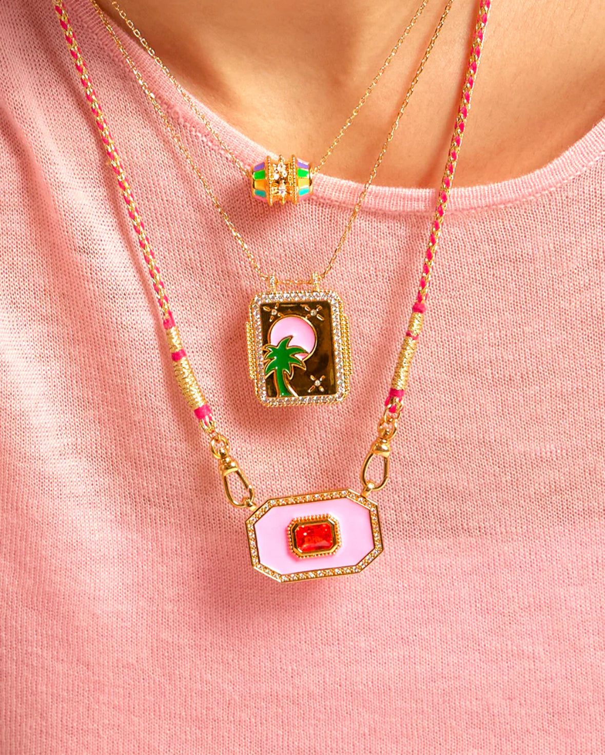 MYA BAY - Collier Palm Soul Bohème