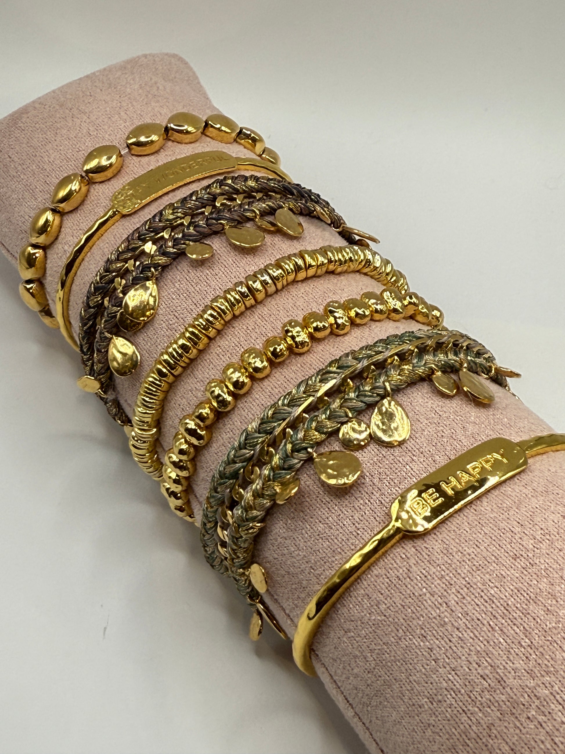 PINK SAND - Bracelet Makramé (deux coloris)