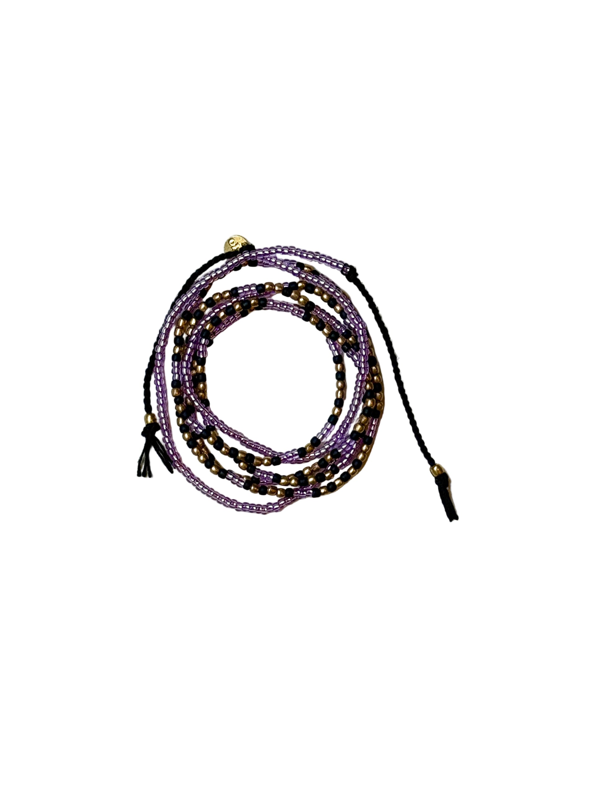 OBO - Bracelet Mantra Morse - Purple