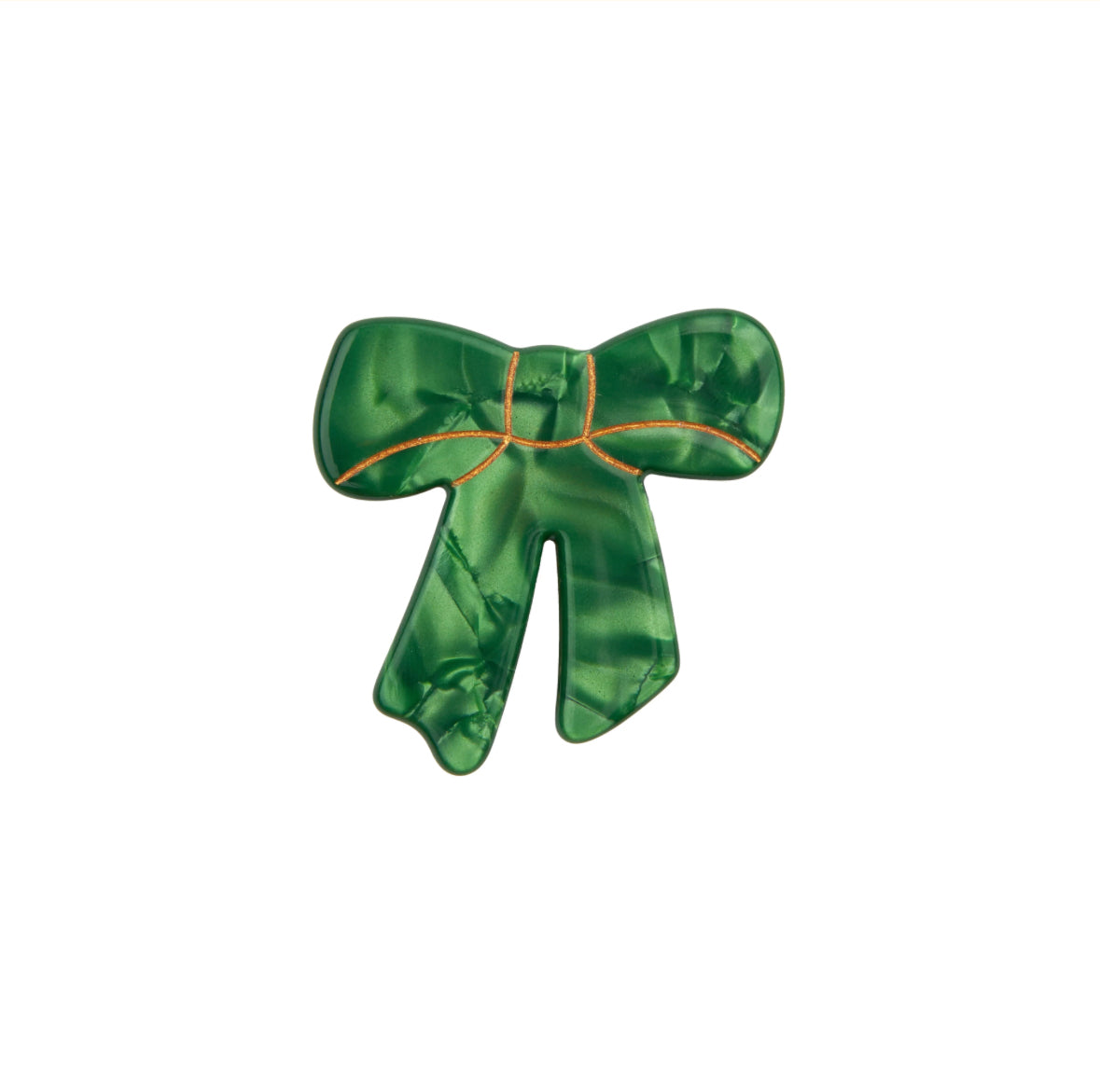 COUCOU SUZETTE - Barrette à cheveux - Noeud Vert