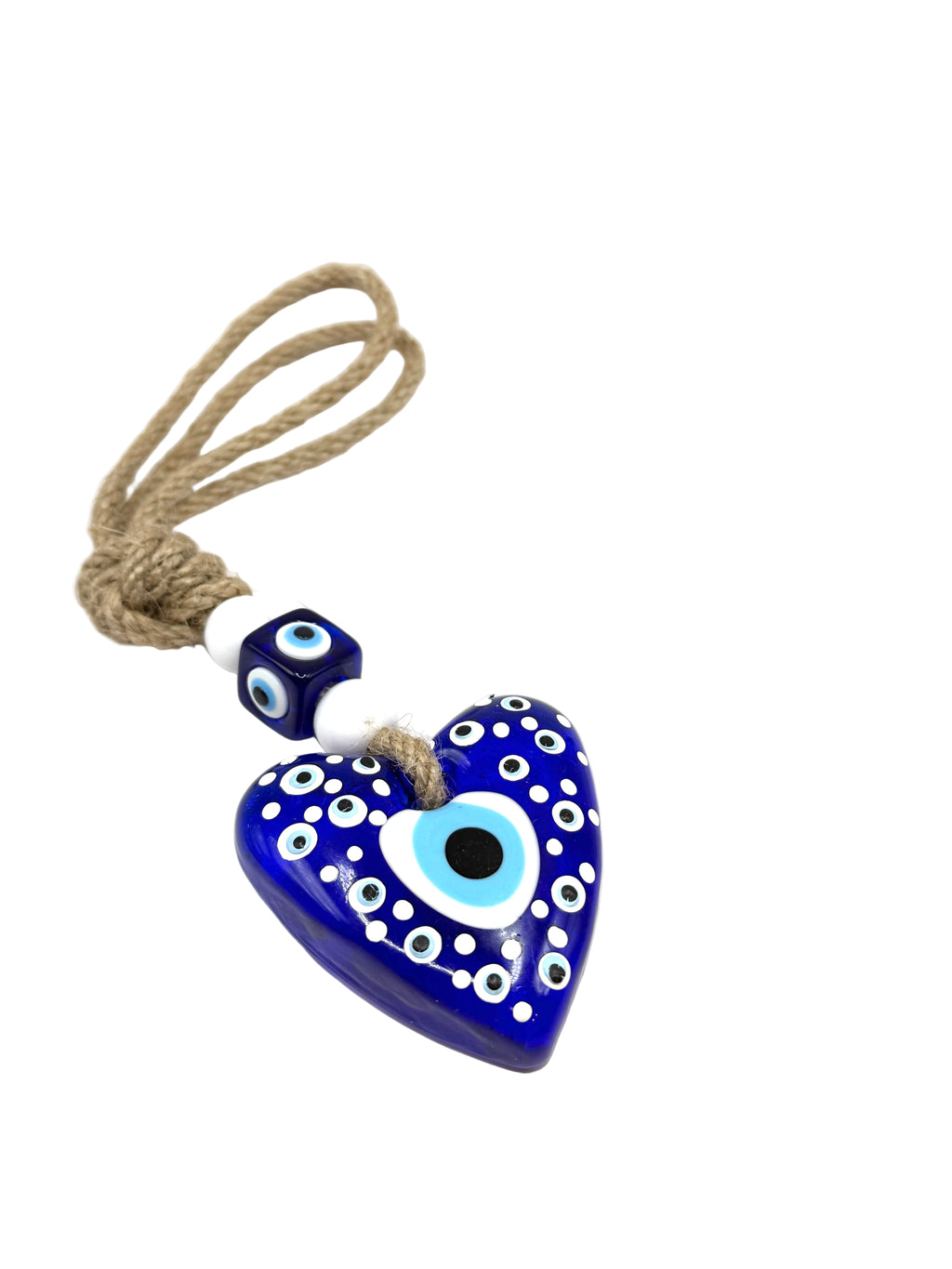 Oeil en verre Coeur L – EVILEYE | George Genève