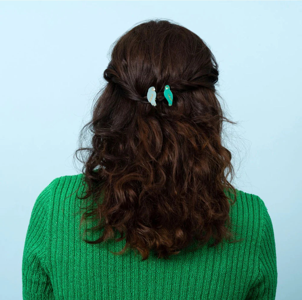 COUCOU SUZETTE - Barrette à cheveux - Duo Oiseaux