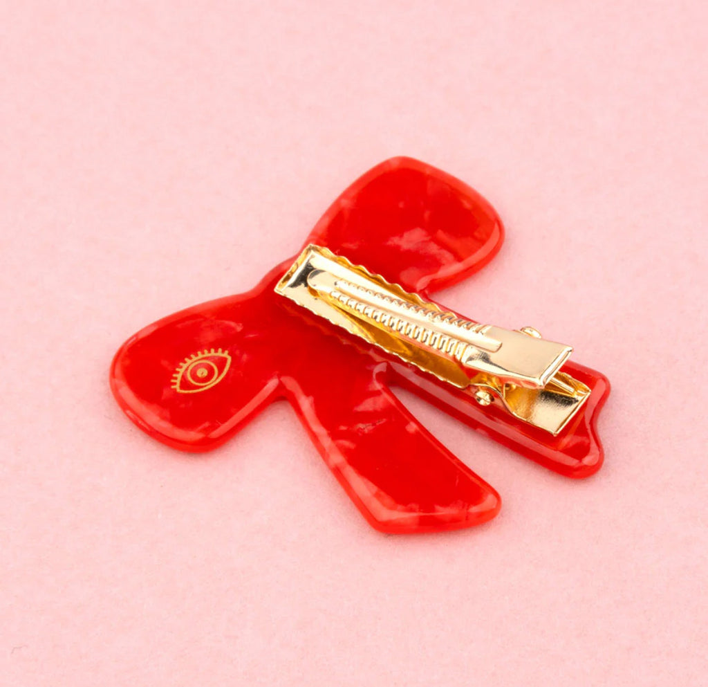 COUCOU SUZETTE - Barette à cheveux - Nœud Rouge