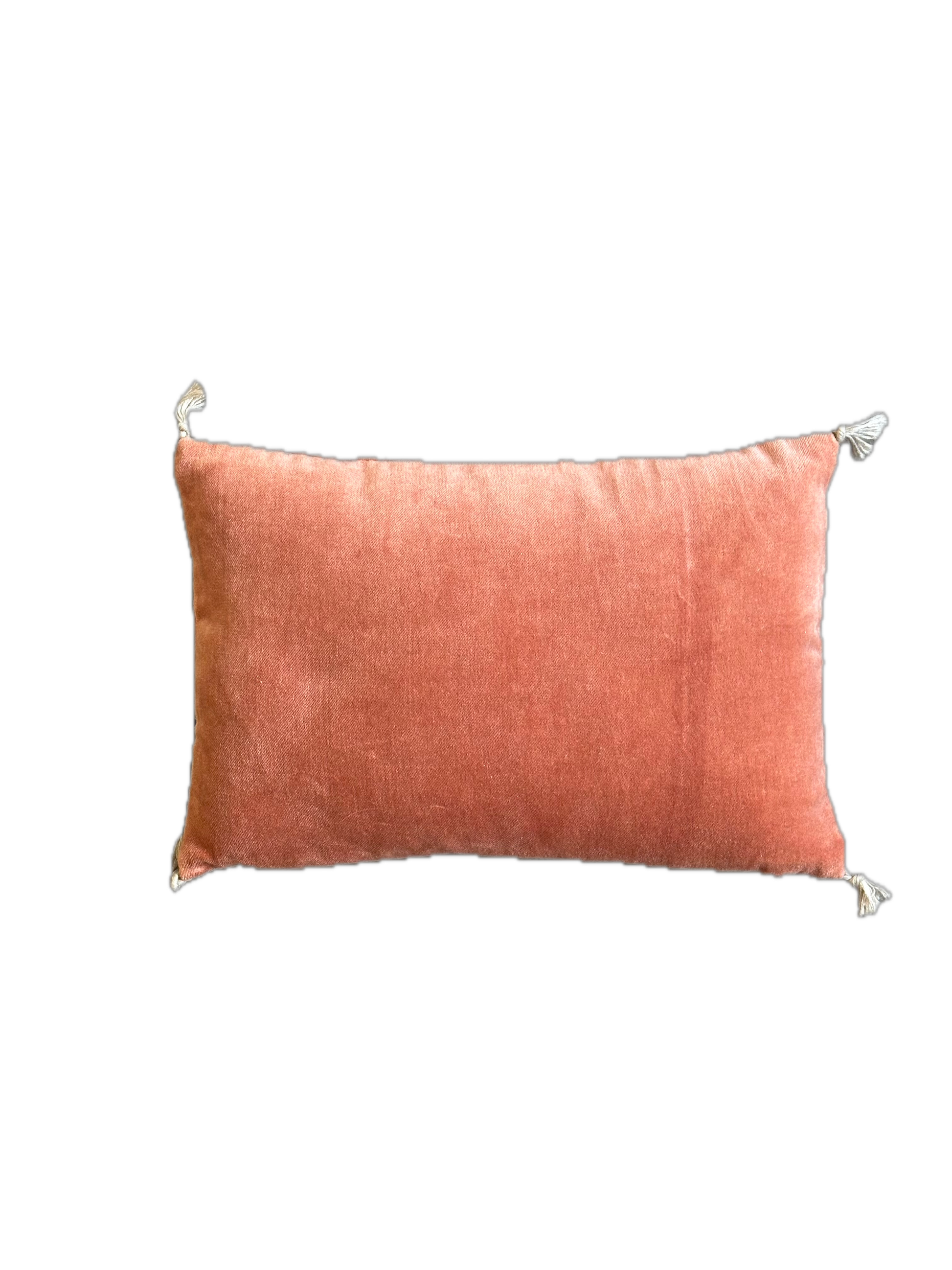 GOYAAL - Mini Coussin Terracotta