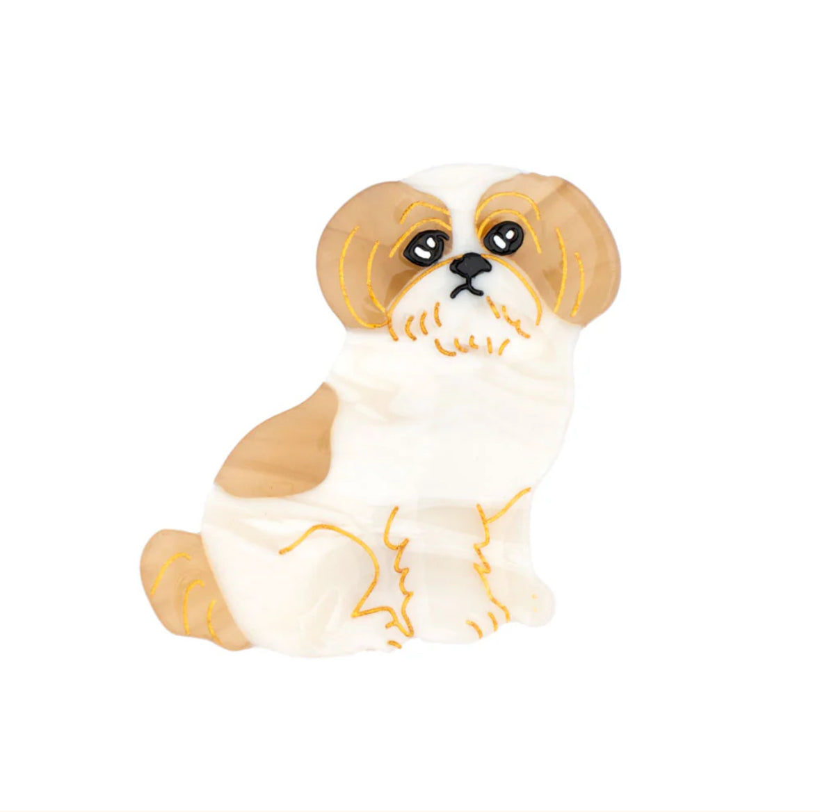 COUCOU SUZETTE - Barette à cheveux - Shih Tzu