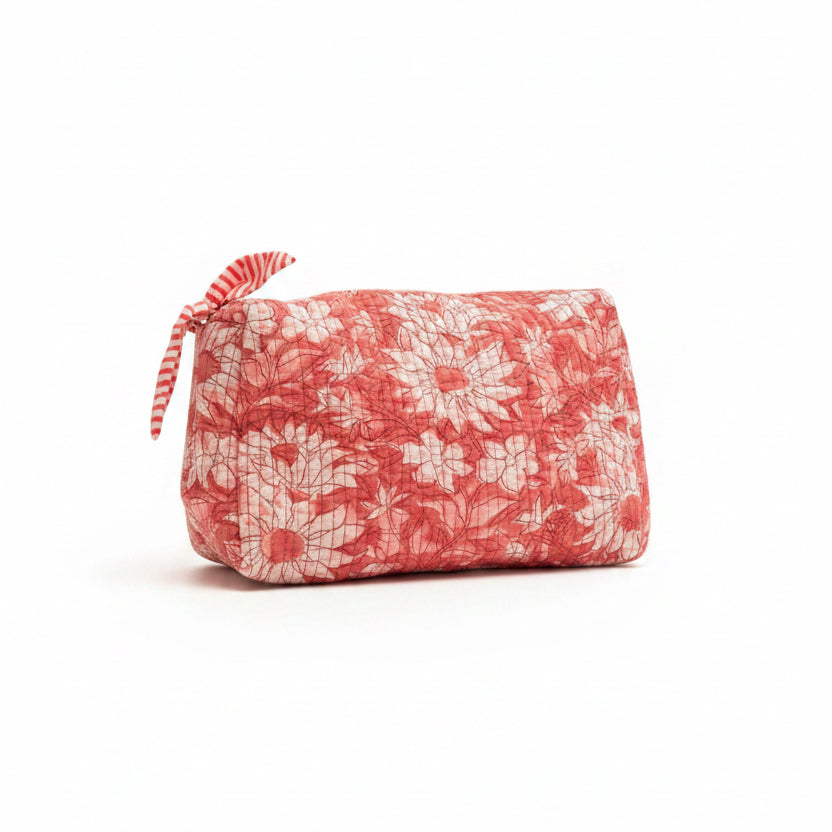 BE MY VALENTINE - 100% Cotton Pouch L
