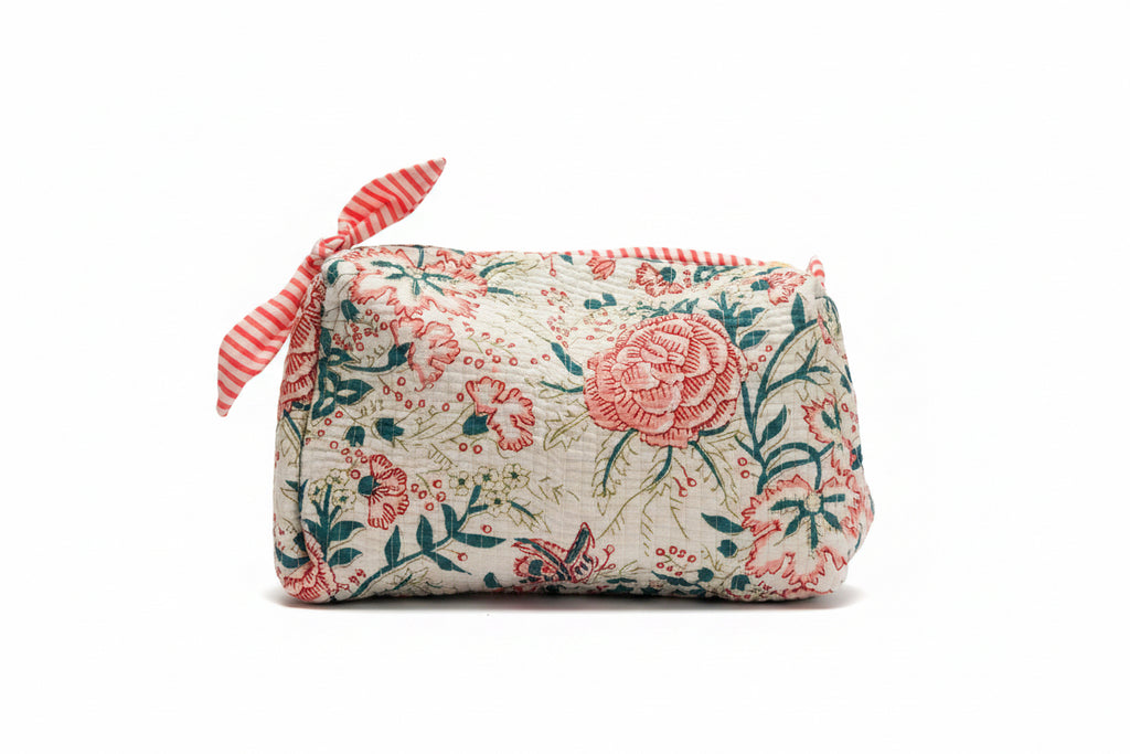 BE MY VALENTINE - 100% Cotton Pouch L