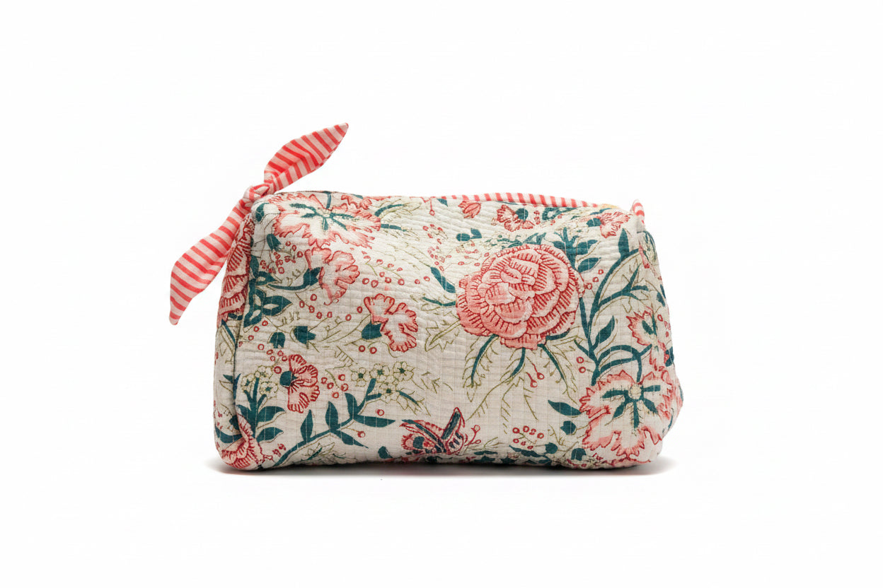 BE MY VALENTINE - 100% Cotton Pouch L