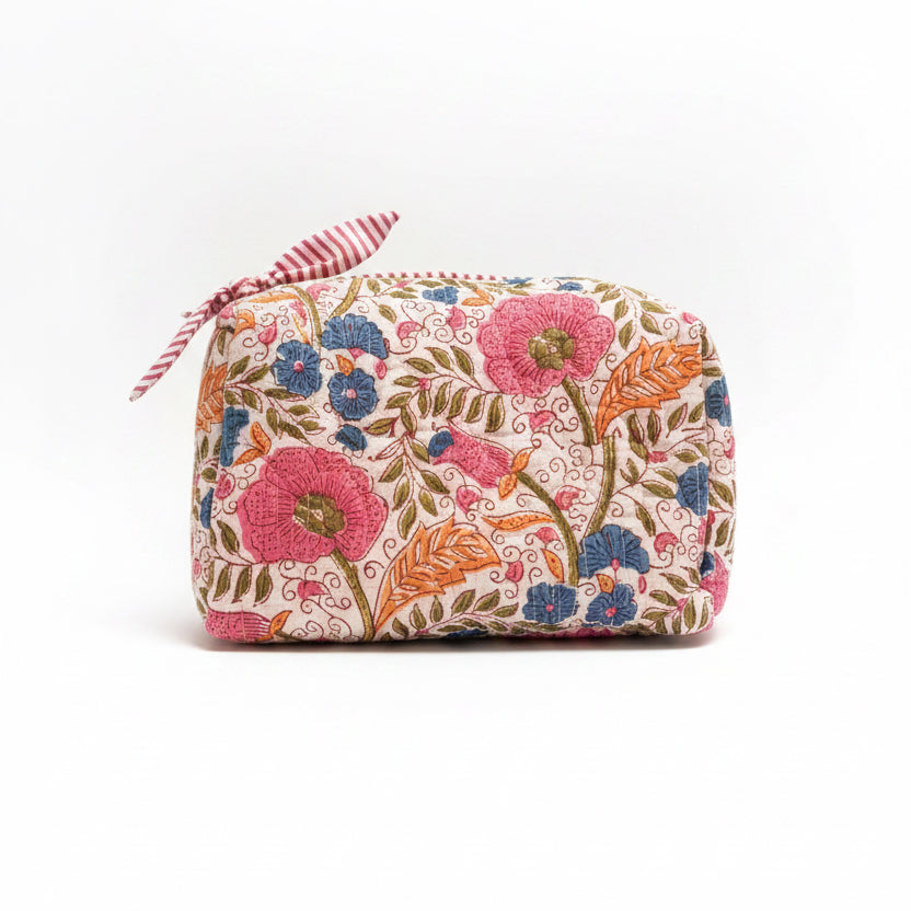 BE MY VALENTINE - 100% Cotton Pouch L