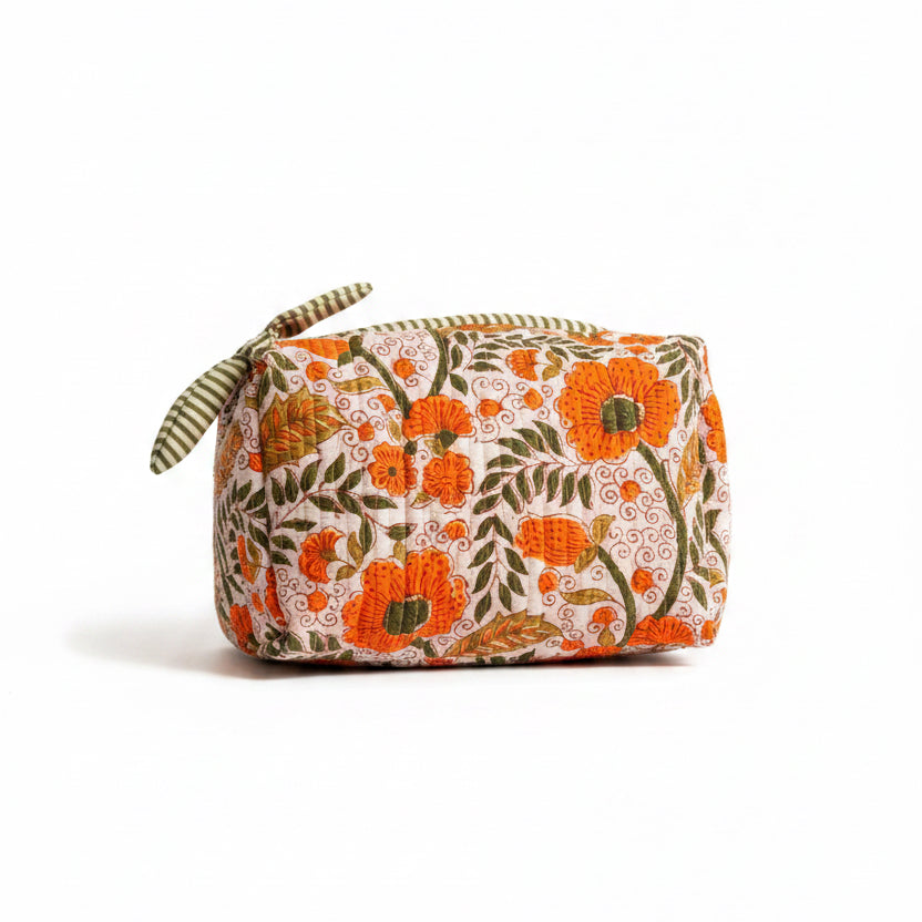 BE MY VALENTINE - 100% Cotton Pouch L