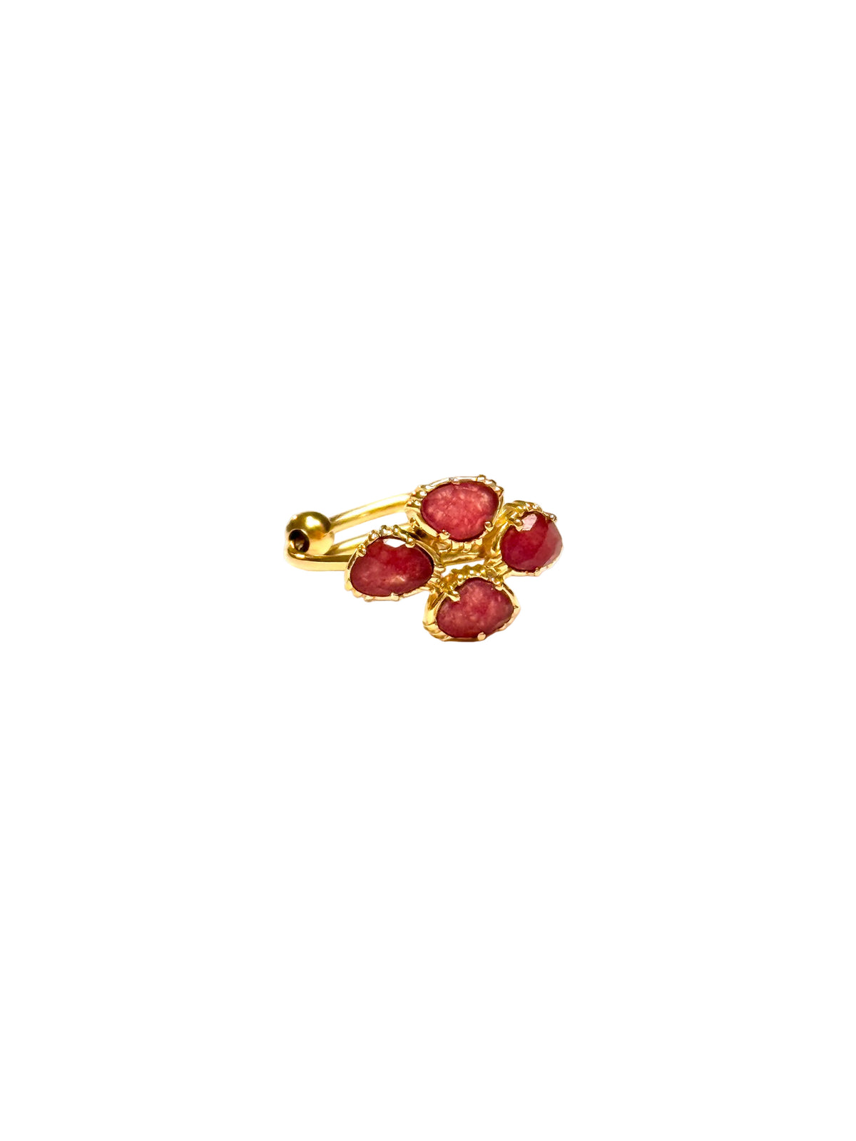AU FIL DE LO - Bague 4 pierres Trèfle