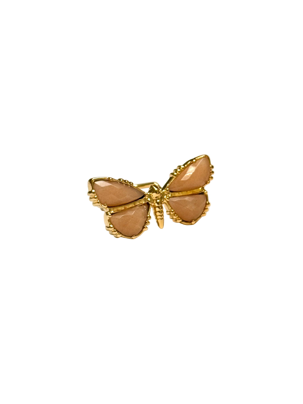 AU FIL DE LO – Labradorit-Schmetterlingshalskette 
