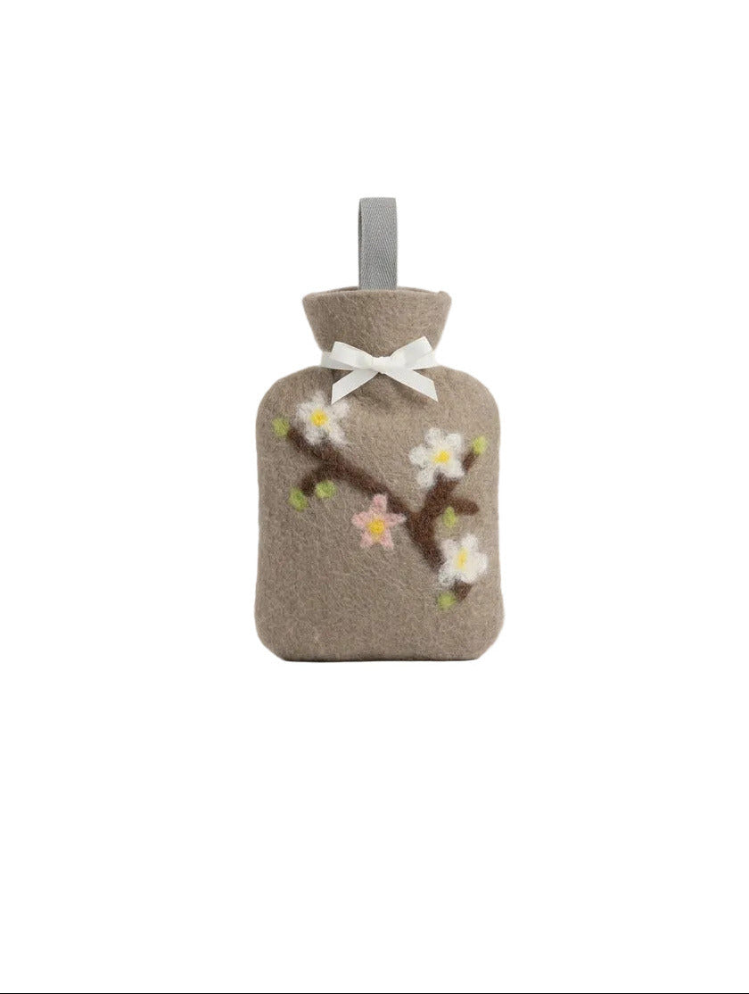 DOROTHEE LEHNEN - Bouillotte Branche Fleurie - Taupe