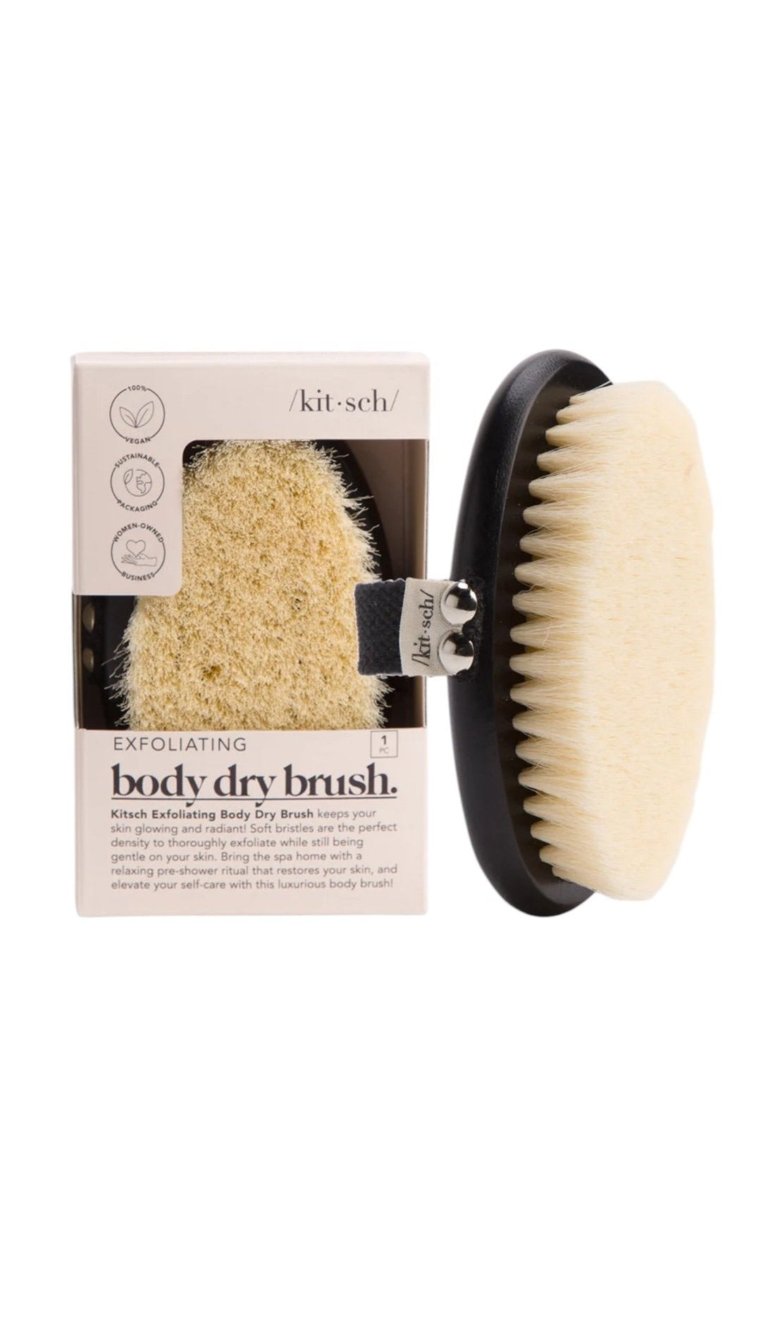 KITSCH  -Brosse sèche pour le corps