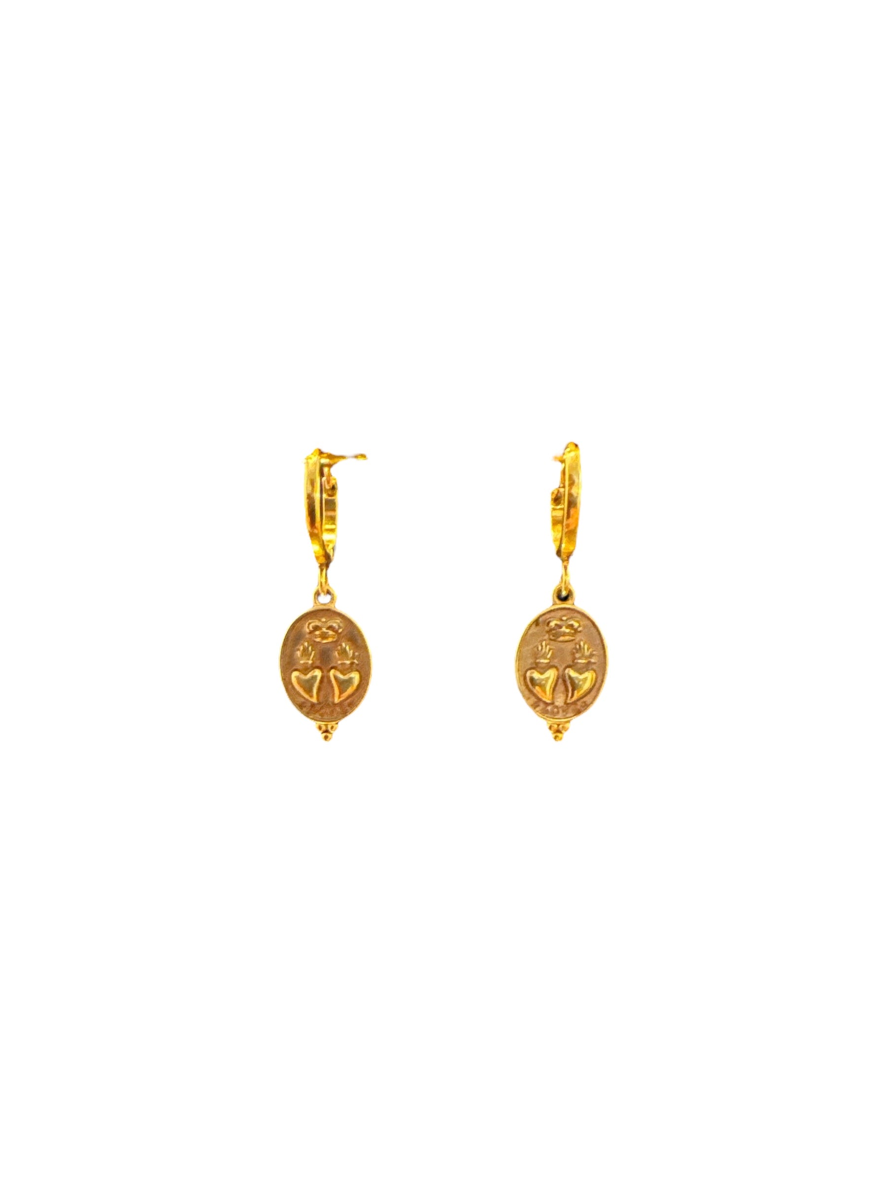 LA2L - Medal Earrings