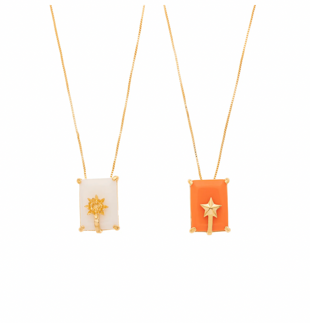 Collier Double Protection Lotus – LES FELICITES | George Genève