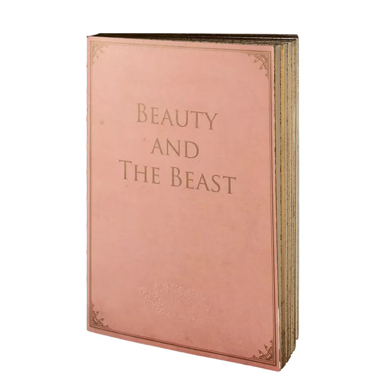 SLOW DESIGN - Carnet Libri Muti Beauty & the Beast