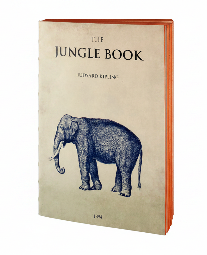 SLOW DESIGN - Carnet The Jungle Book