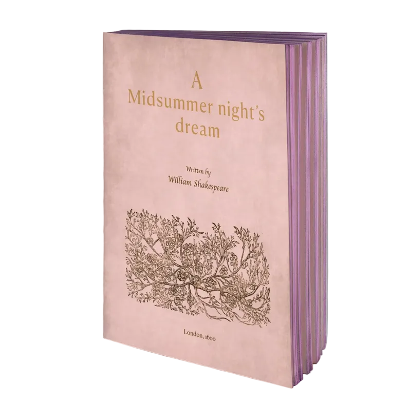 SLOW DESIGN - Carnet Midsummer Night's Dream